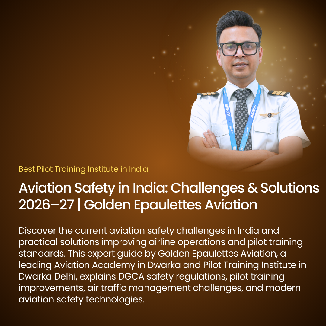 Aviation Safety in India: Challenges & Solutions 2026–27 | Golden Epaulettes Aviation